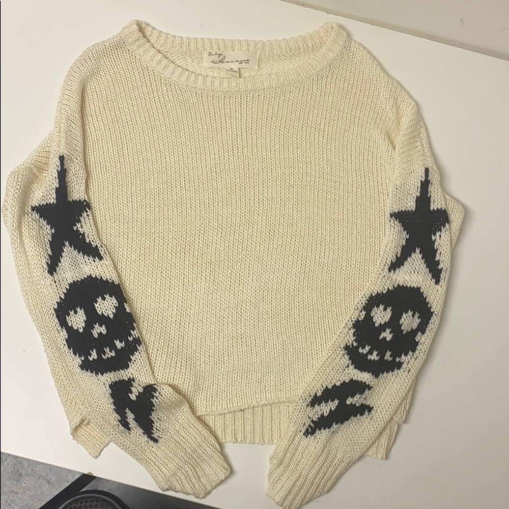 Trendy Skull Sweater